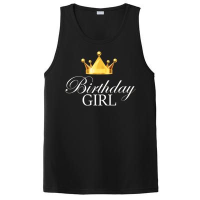 Birthday Girl Queen Crown Limited Edition PosiCharge Competitor Tank