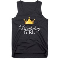 Birthday Girl Queen Crown Limited Edition Tank Top