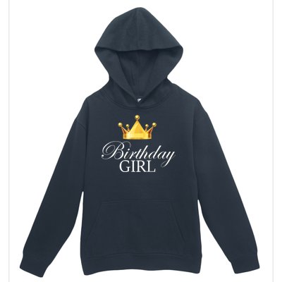 Birthday Girl Queen Crown Limited Edition Urban Pullover Hoodie