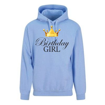 Birthday Girl Queen Crown Limited Edition Unisex Surf Hoodie