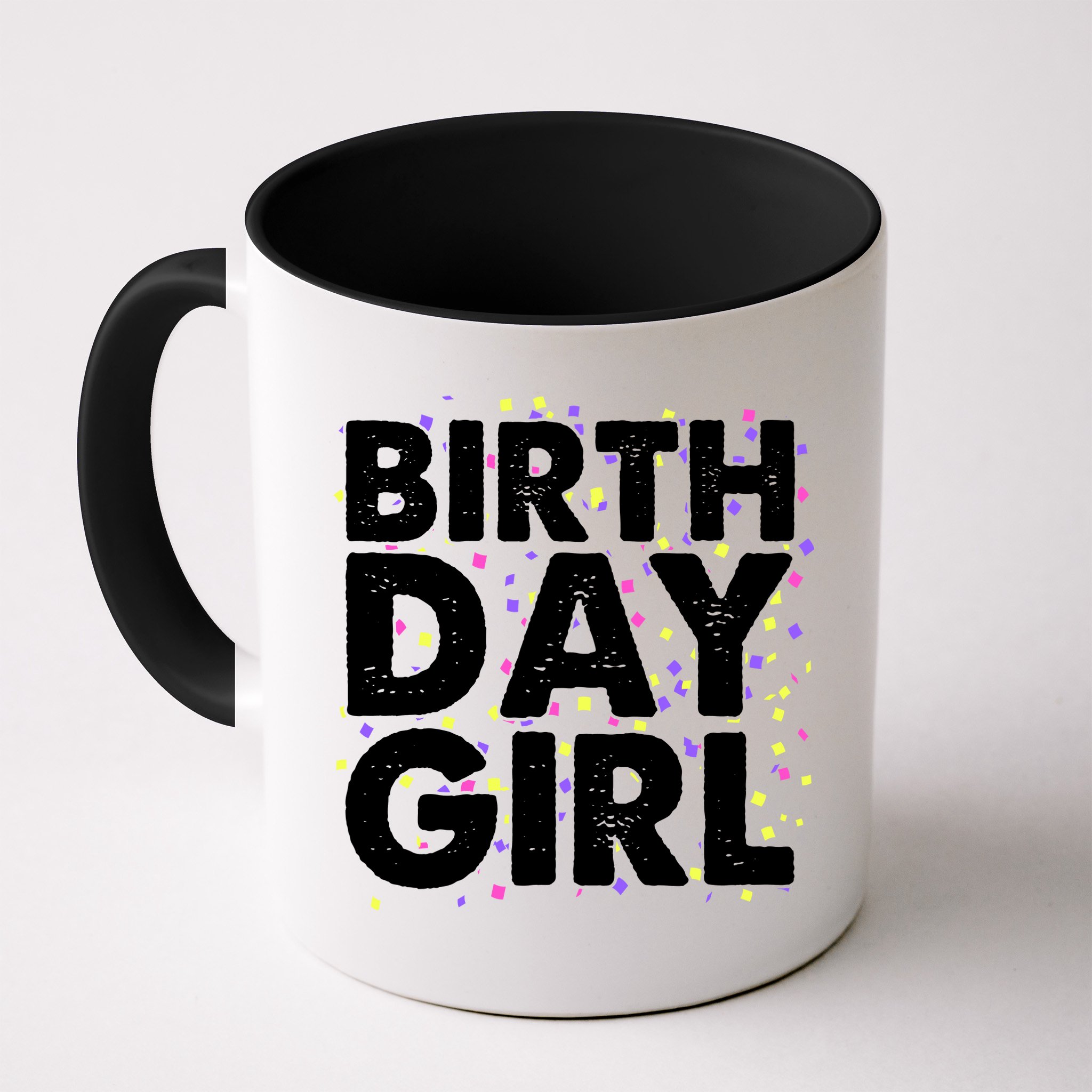 Birthday Girl With Confetti Mug