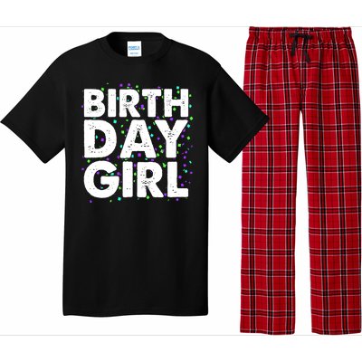 Birthday Girl With Confetti Pajama Set