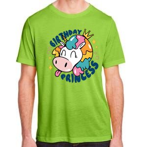 Birthday Princess Unicorn Adult ChromaSoft Performance T-Shirt