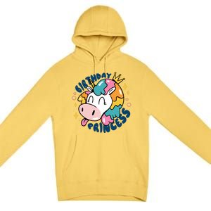 Birthday Princess Unicorn Premium Pullover Hoodie