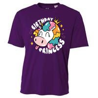 Birthday Princess Unicorn Cooling Performance Crew T-Shirt