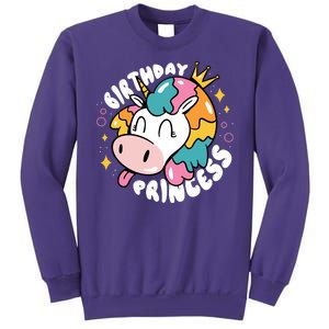 Birthday Princess Unicorn Sweatshirt