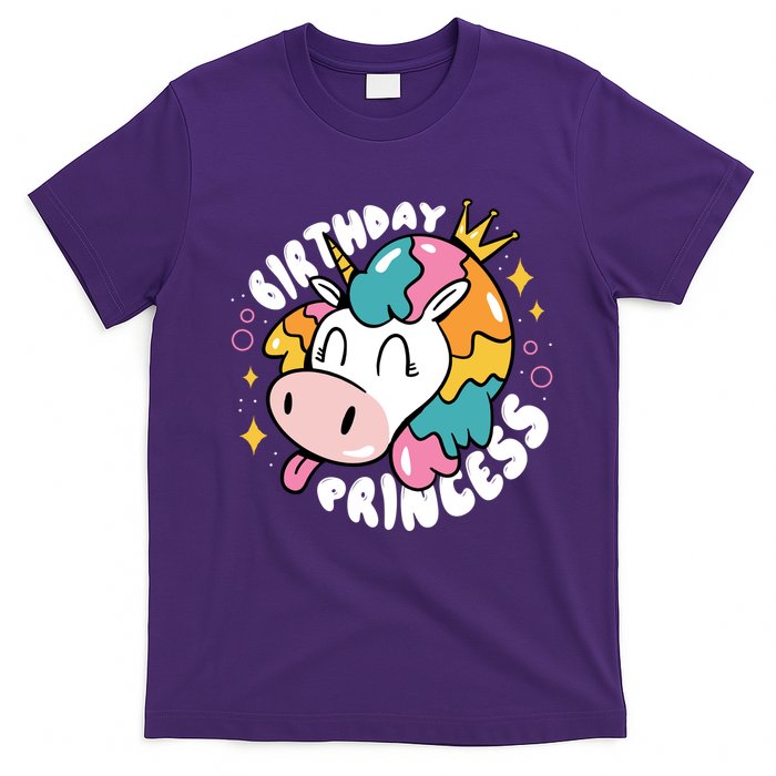 Birthday Princess Unicorn T-Shirt