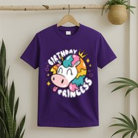 Birthday Princess Unicorn T-Shirt