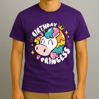 Birthday Princess Unicorn T-Shirt