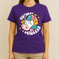 Birthday Princess Unicorn T-Shirt