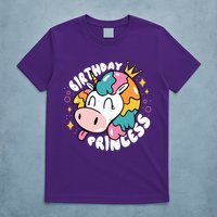 Birthday Princess Unicorn T-Shirt