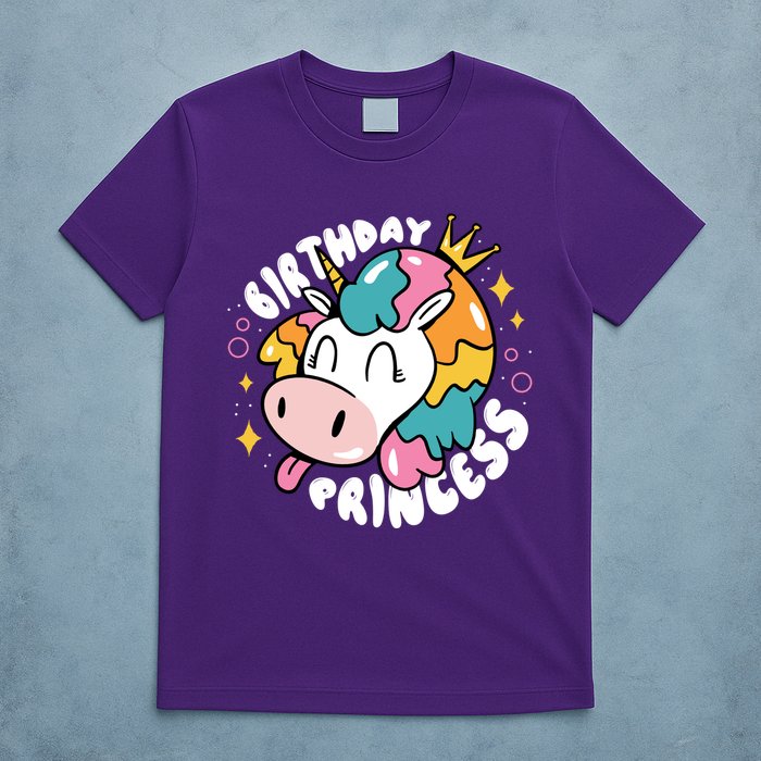 Birthday Princess Unicorn T-Shirt