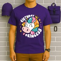 Birthday Princess Unicorn T-Shirt