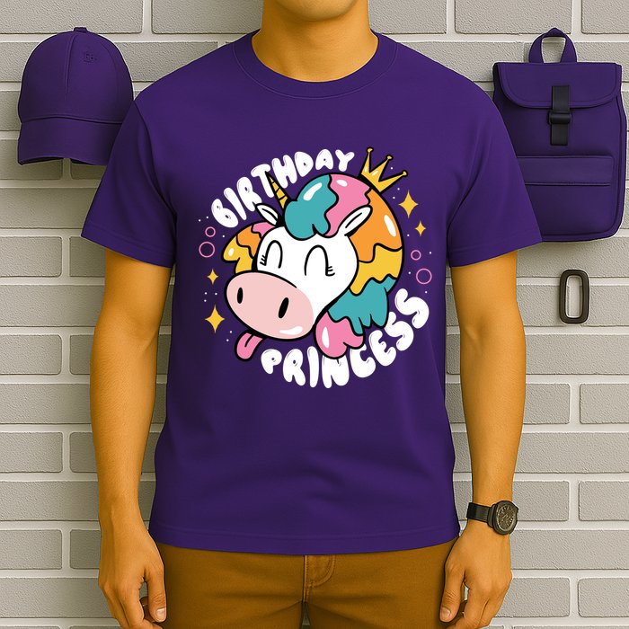 Birthday Princess Unicorn T-Shirt