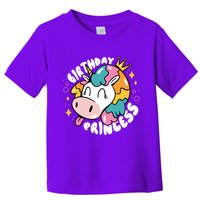 Birthday Princess Unicorn Toddler T-Shirt