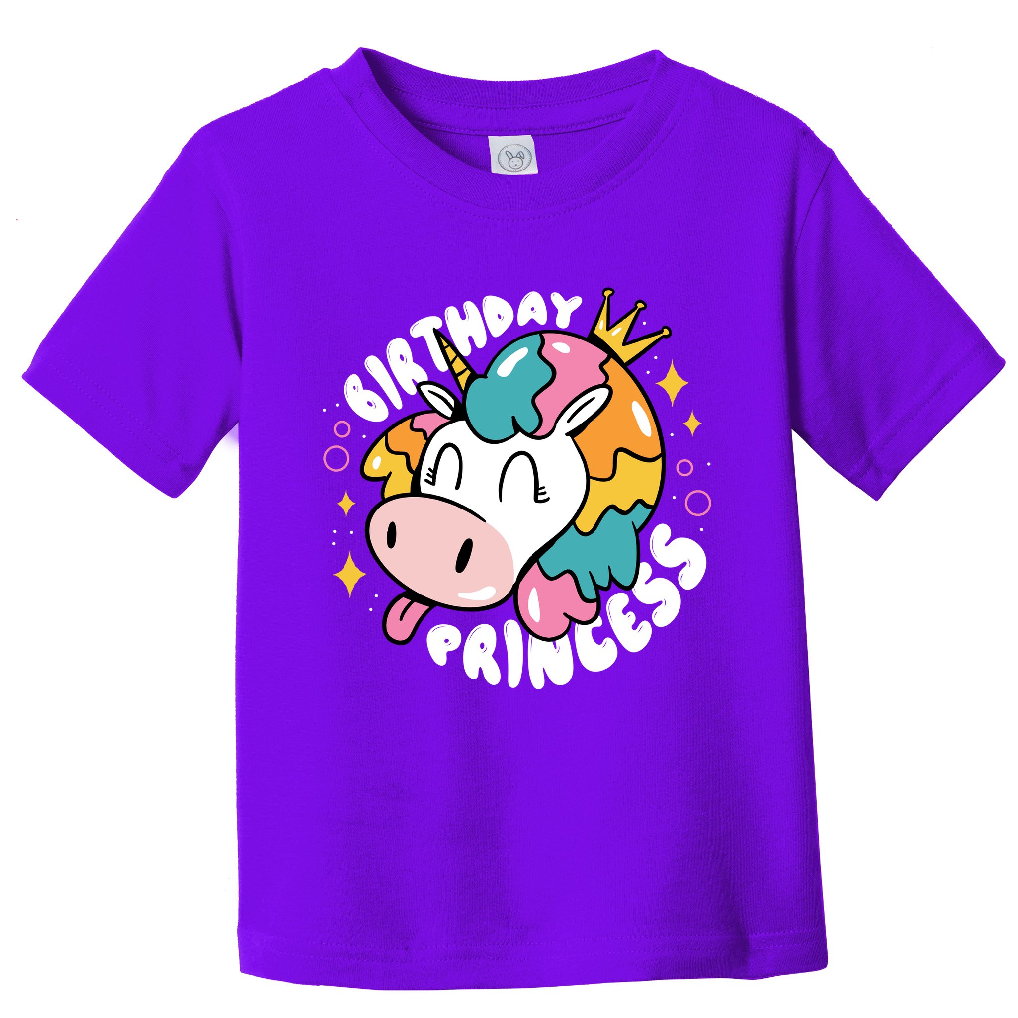 Birthday Princess Unicorn Toddler T-Shirt