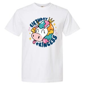 Birthday Princess Unicorn Garment-Dyed Heavyweight T-Shirt