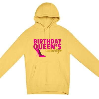 Birthday Queen's Entourage Premium Pullover Hoodie