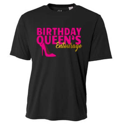 Birthday Queen's Entourage Cooling Performance Crew T-Shirt