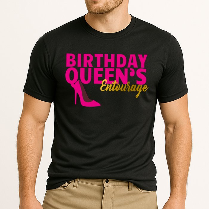 Birthday Queen's Entourage Cooling Performance Crew T-Shirt