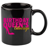 Birthday Queen's Entourage 11oz C Handle Ceramic Mug