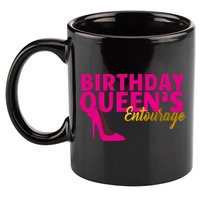 Birthday Queen's Entourage 11oz C Handle Ceramic Mug