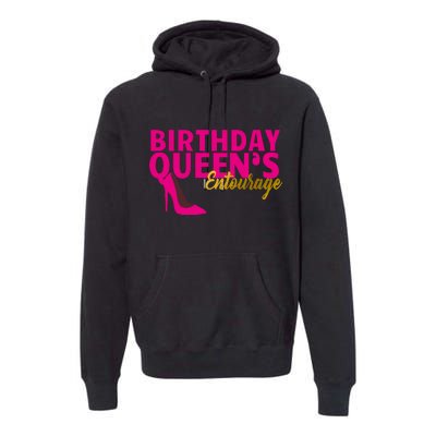 Birthday Queen's Entourage Premium Hoodie