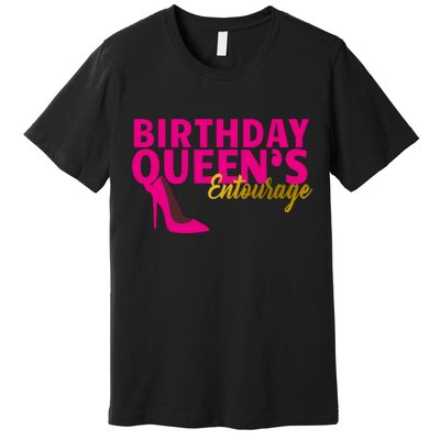 Birthday Queen's Entourage Premium T-Shirt