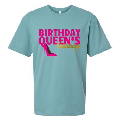 Birthday Queen's Entourage Sueded Cloud Jersey T-Shirt