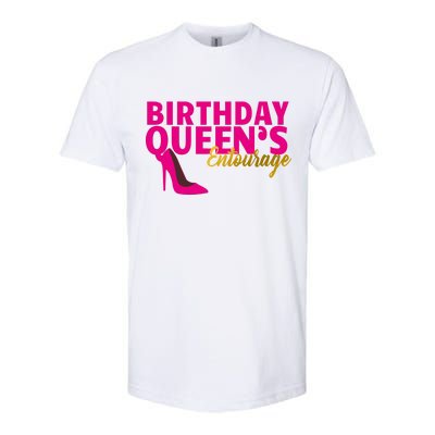 Birthday Queen's Entourage Softstyle CVC T-Shirt