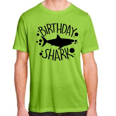 Birthday Shark Adult ChromaSoft Performance T-Shirt