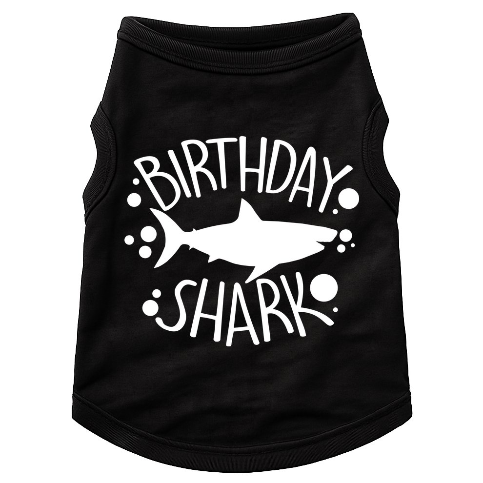 Birthday Shark Doggie Tank