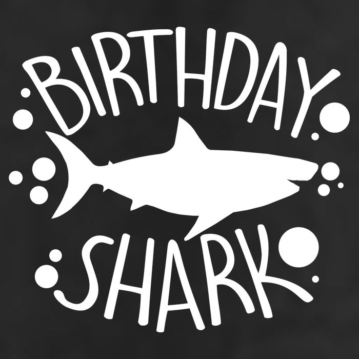 Birthday Shark Adult Drive Performance Visor