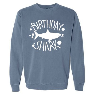 Birthday Shark Garment-Dyed Sweatshirt