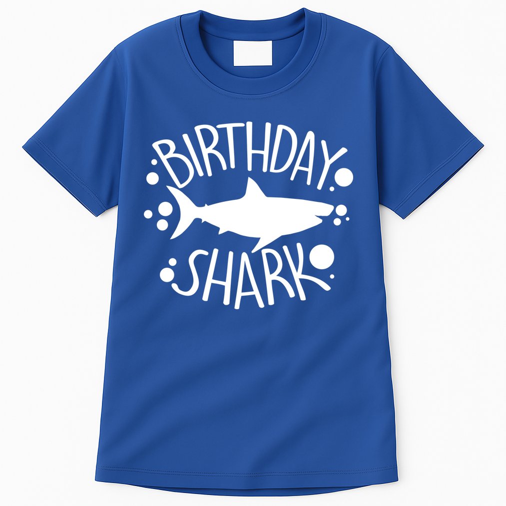 Birthday Shark Tall T-Shirt