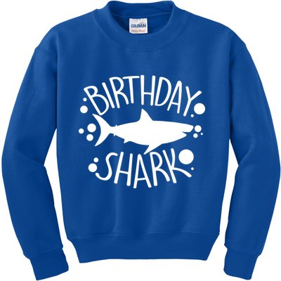 Birthday Shark Kids Sweatshirt