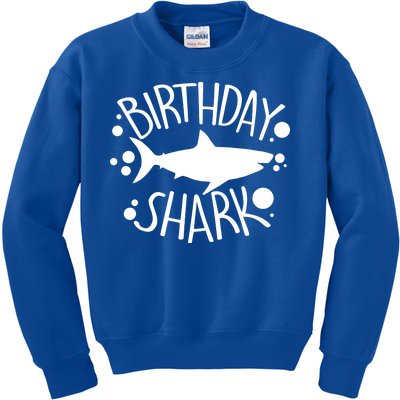 Birthday Shark Kids Sweatshirt