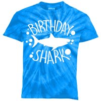 Birthday Shark Kids Tie-Dye T-Shirt