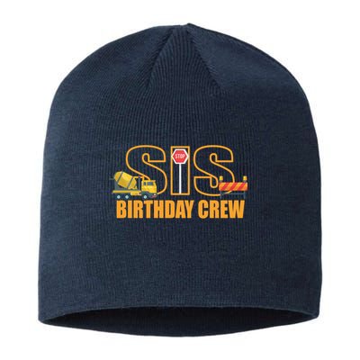 Birthday Sis Crew Sister Sustainable Beanie