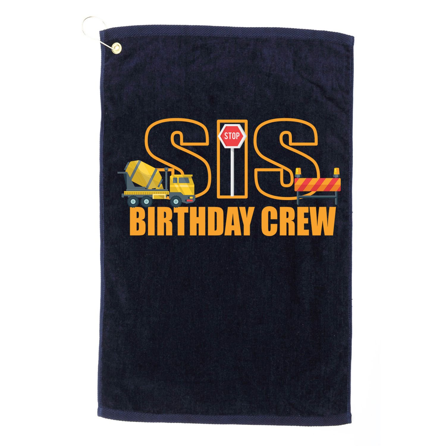 Birthday Sis Crew Sister Golf Towel