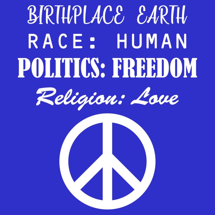 Birthplace Earth Race Human Religion Love Peace Kids Hoodie