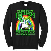 Best Irish Sister Ever St PatrickS Day Unicorn Cute Gift Sweatshirt