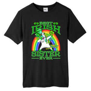 Best Irish Sister Ever St PatrickS Day Unicorn Cute Gift Tall Fusion ChromaSoft Performance T-Shirt