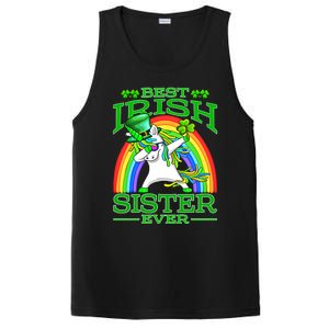 Best Irish Sister Ever St PatrickS Day Unicorn Cute Gift PosiCharge Competitor Tank