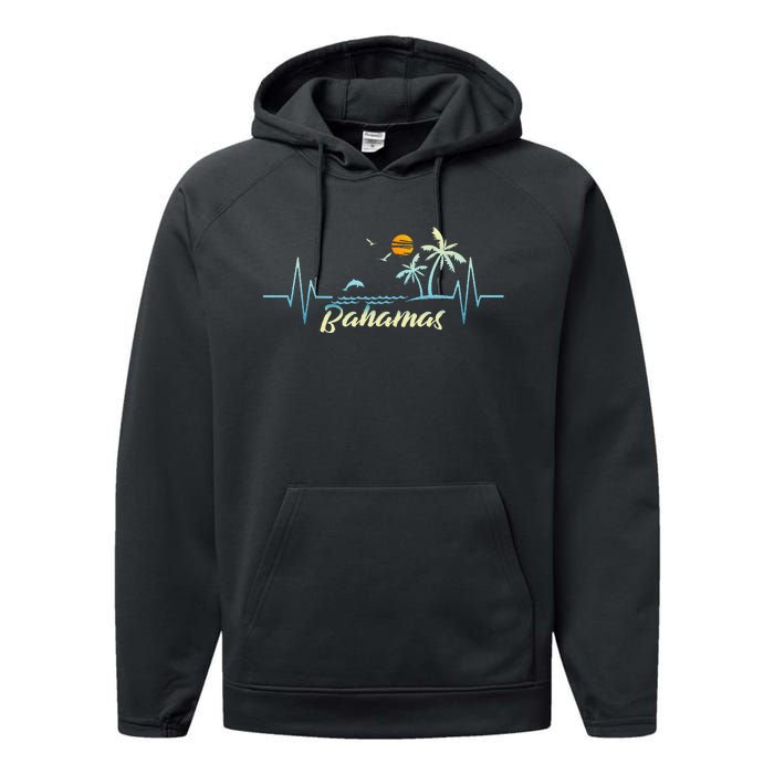 Bahamas Islands Souvenir Spring Break Bahamas Performance Fleece Hoodie