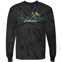 Bahamas Islands Souvenir Spring Break Bahamas Tie-Dye Long Sleeve Shirt