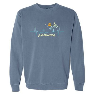 Bahamas Islands Souvenir Spring Break Bahamas Garment-Dyed Sweatshirt