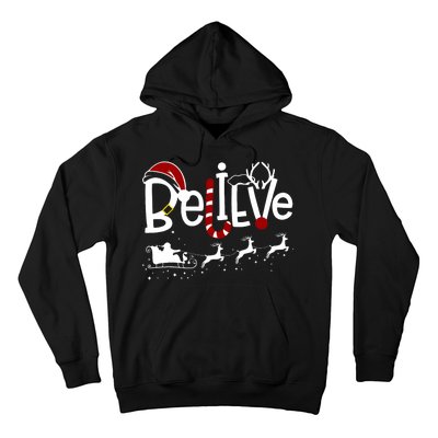 Believe In Santa Clause Christmas Hoodie