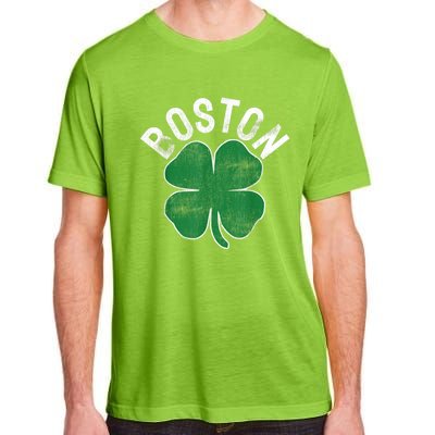 Boston Irish Shamrock St. Patrick's Day Adult ChromaSoft Performance T-Shirt