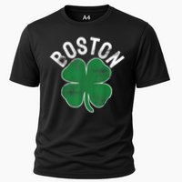 Boston Irish Shamrock St. Patrick's Day Cooling Performance Crew T-Shirt